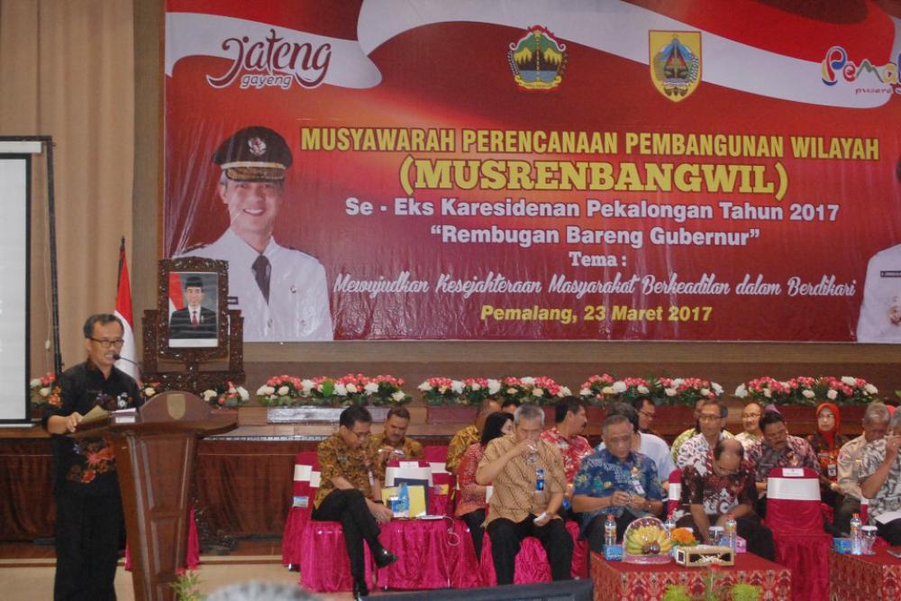 Usulan Bankeu Infrastruktur Pemkab Batang 57,8 Milyar