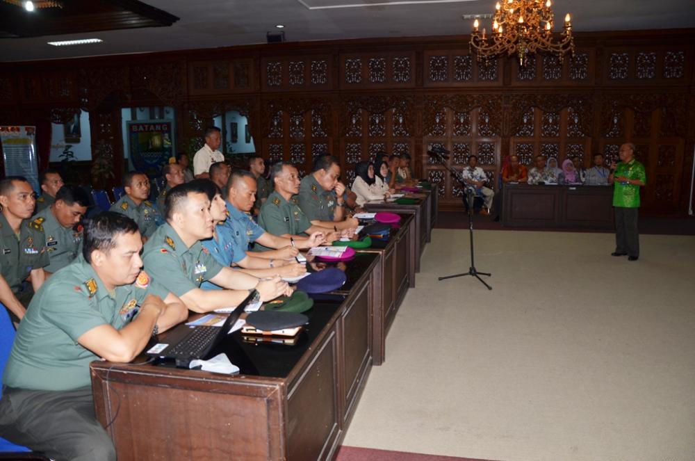Badan Diklat Kementrian Pertahanan  Republik Indonesia Kunker di Pemkab Batang