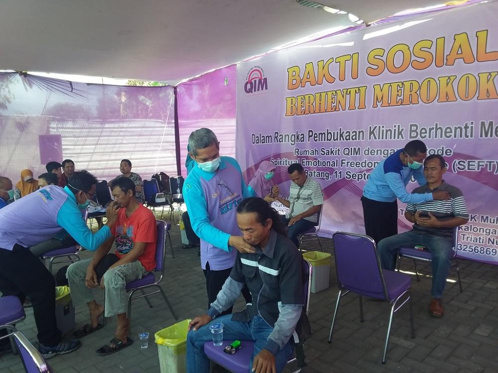 RS QIM Batang Adakan Terapi Massal Berhenti Merokok