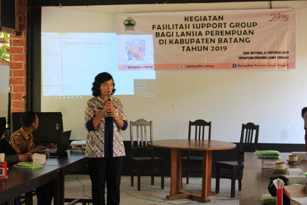 DP3AP2KB Jateng Dukung Lansia Batang Tetap Produktif