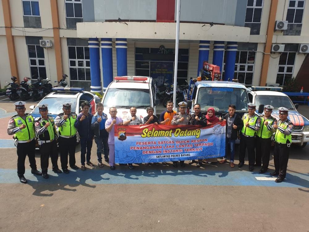Satgas Quick Respon, Siap Bantu Tangani Laka Lantas Terpadu