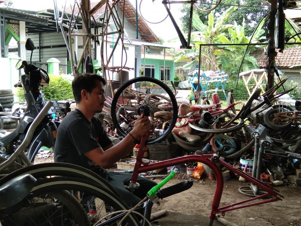 Pandemi Virus Corona Buat Peminat Rakit Sepeda Laris Di Batang