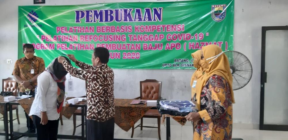 Jelang New Normal Disnaker Batang Memulai Buka Program Pelatihan