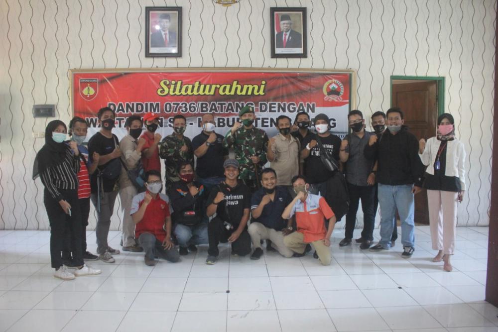 Perkuat Tim Penerangan, Dandim Batang Datangkan Peralatan Canggih