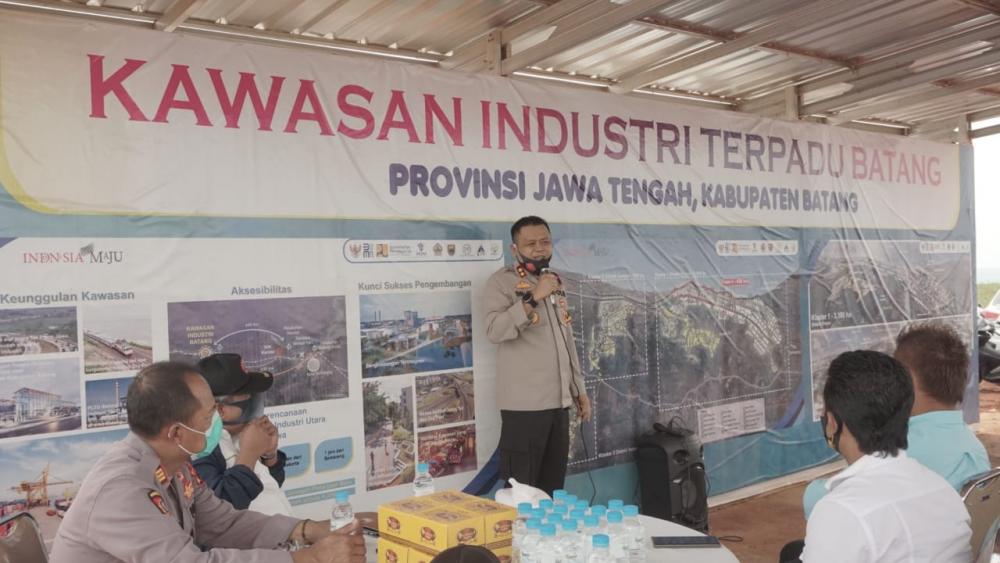 Polres Batang Siap Kawal Pembangunan KIT Batang