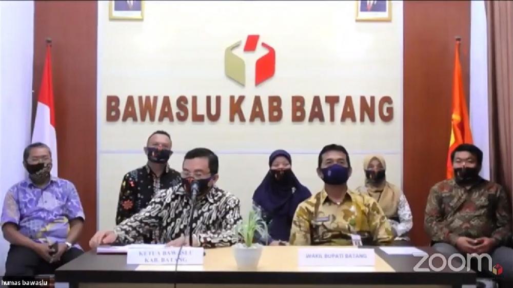 Bawaslu Batang Gelar Publikasi Kinerja Tahun 2020 Secara Virtual