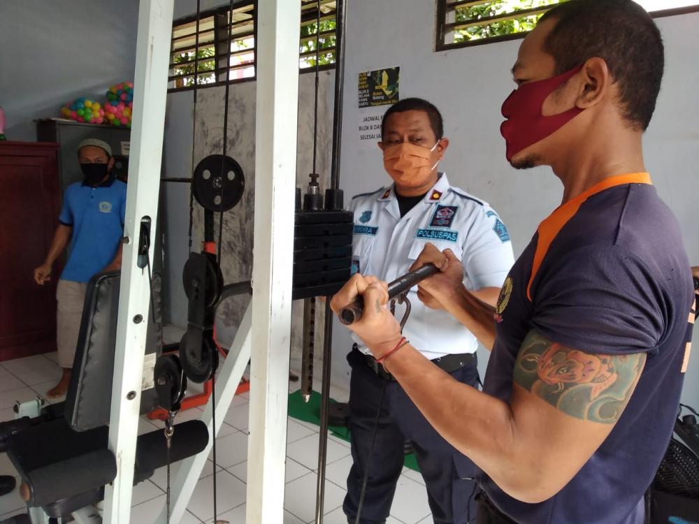 Rutan Batang Fasilitasi Ruang Fitnes Untuk WBP