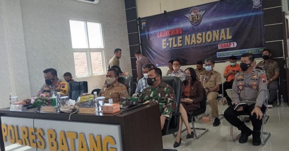 Satlantas Polres Batang Kaji Titik Potensial Tilang Elektronik