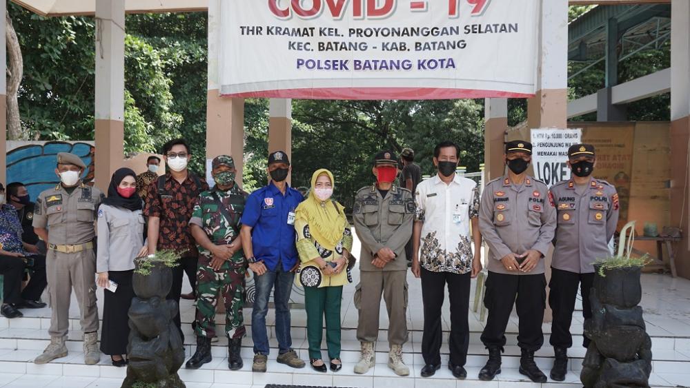 Pemkab Batang Gelar Simulasi Penggunaan QR Code Peduli Lindungi di Destinasi Wisata