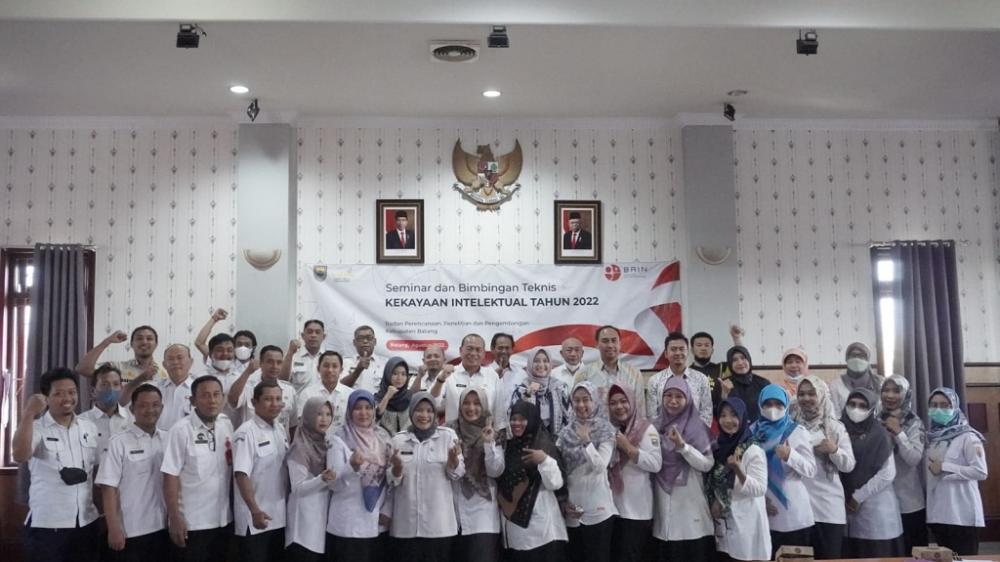 Pentingnya HAKI Inovasi Riset, Bapelitbang Batang Gelar Bimtek Kekayaan Intelektual