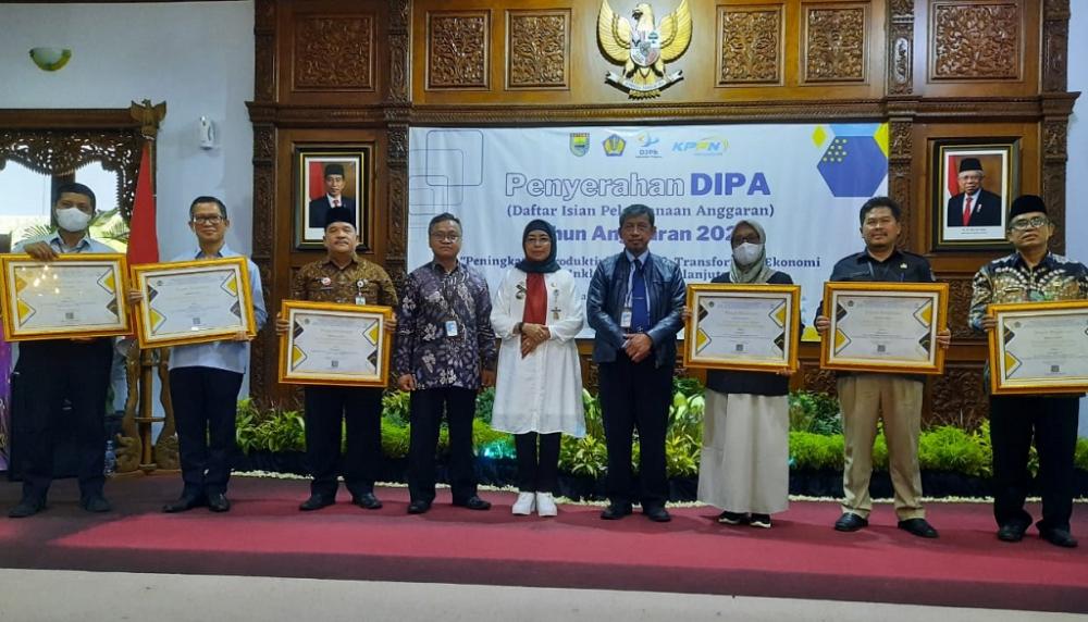 Pemkab Batang Terima 19 DIPA dan Anggaran Sebesar Rp289 Miliar Tahun 2023