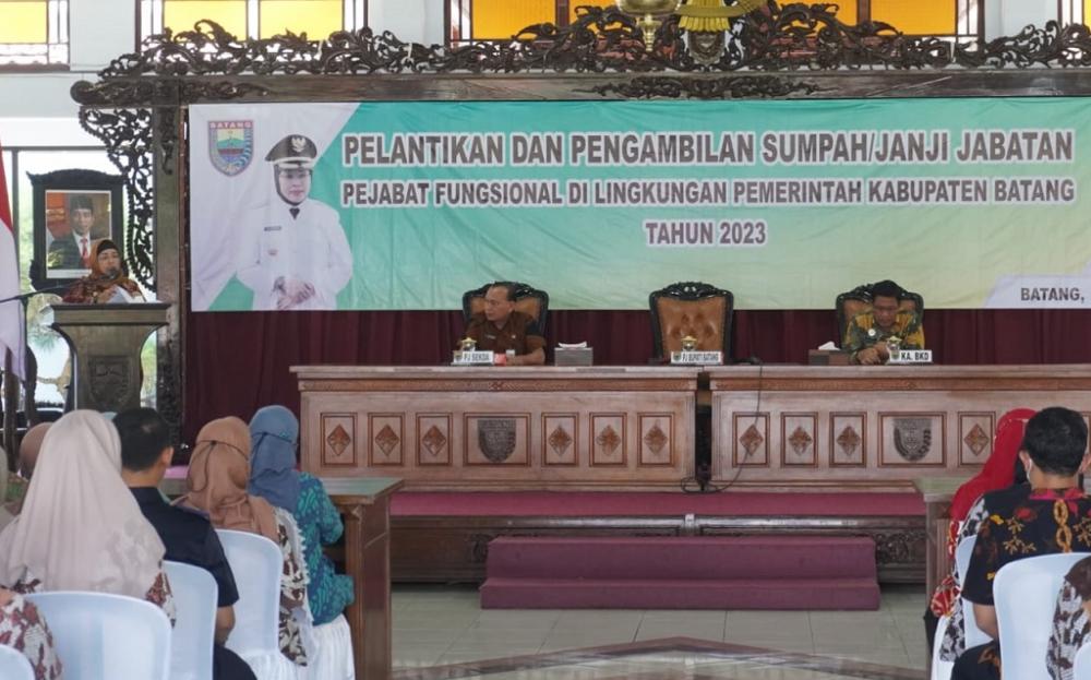 70 Jabatan Struktural Eselon II dan III di Pemkab Batang Masih Kosong