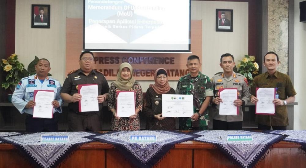Mudahkan Permohonan Hukum, Pengadilan Negeri Batang Kenalkan Layanan E-Berpadu ke Masyarakat