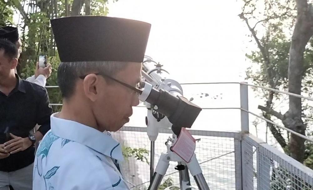 Kendala Tempat, Pengamatan Hilal Tak Maksimal