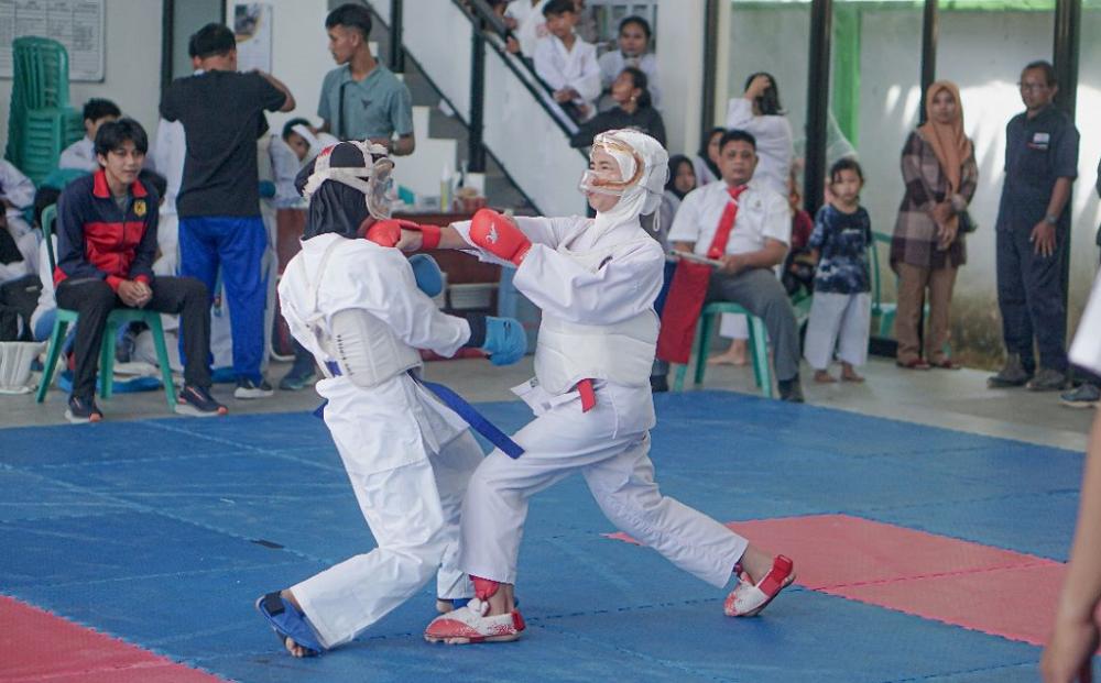 Upaya Tingkatkan Prestasi Karate, Gabdika Batang Gelar Kejuaraan Antar Pelajar