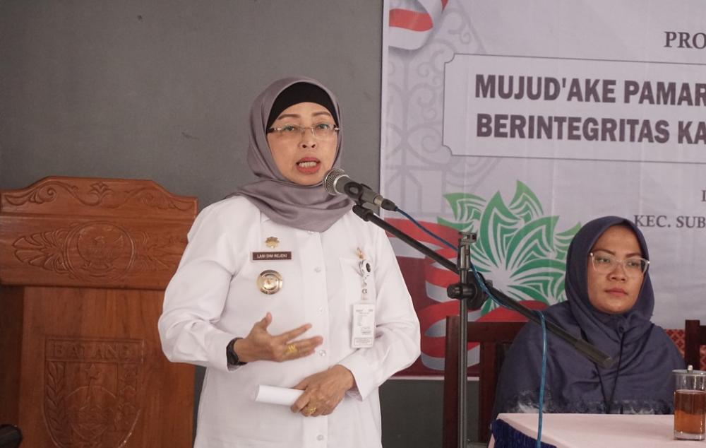 Bimtek Antikorupsi, Pj Bupati Batang Minta Kepala Desa Berikan Laporan Administrasi Yang Baik