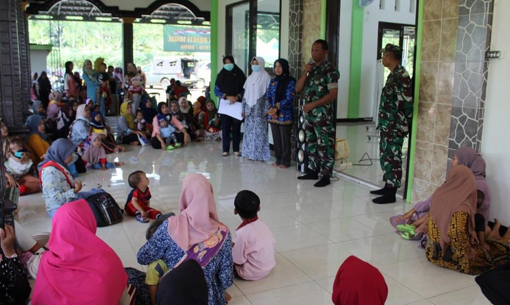 Warga Diedukasi Pentingnya Makanan Bergizi Daripada Mitos