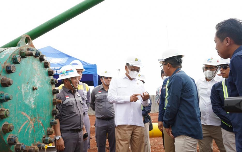 Menteri ESDM Minta Pipa Gas Masuk Ke KIT Batang Selesai Bulan Oktober 2023