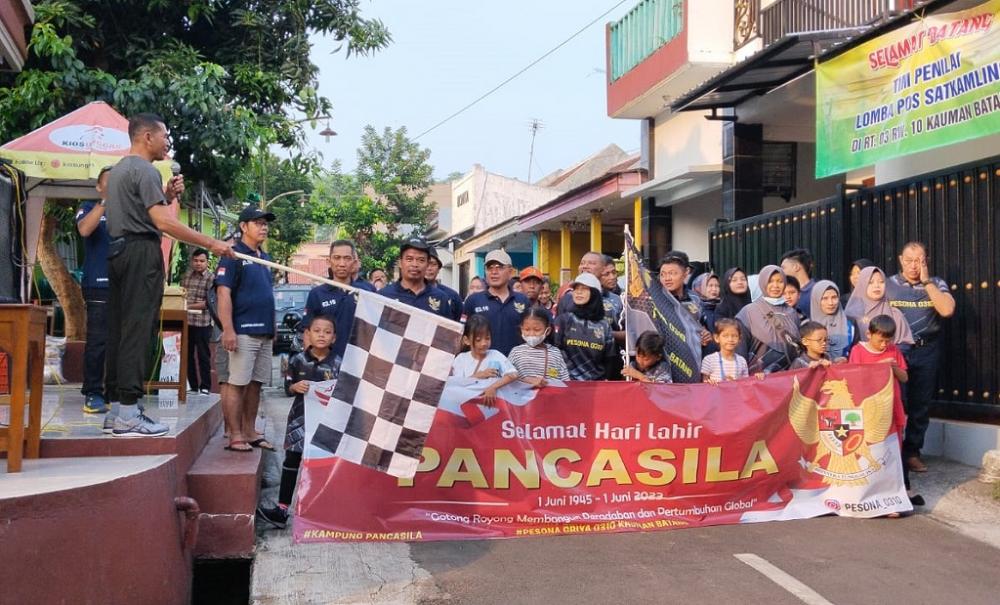 Pos Satkampling Perum Pesona Griya Kauman Batang Juara Satu Tingkat Polres