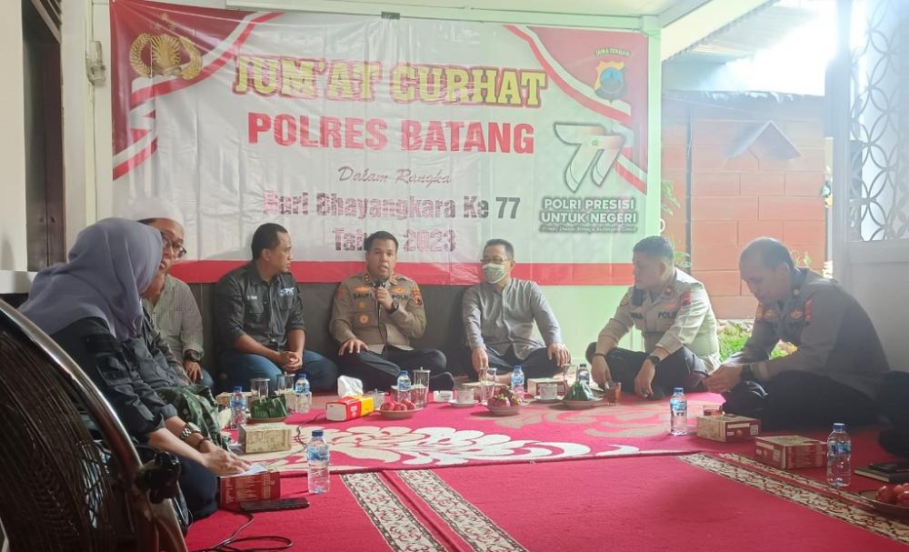 Kapolres Ajak SPN Bersinergi Sambut KIT Batang