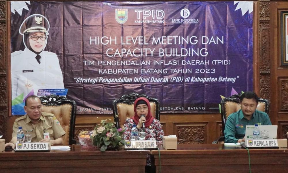 Kendalikan Laju Inflasi, Pemkab Batang Gelar Capacity Building Bagi TPID