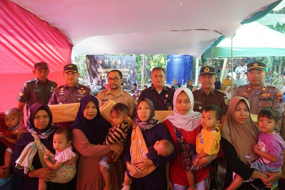 Anak Terindikasi Stunting Rutin Dapat Makanan Tambahan