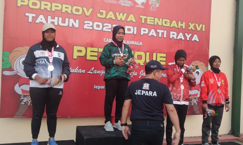 Cabor Petanque Batang, Jaya di Porprov Jateng 2023
