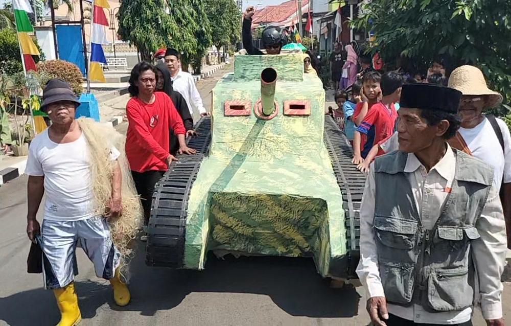 Rayakan Kemerdekaan, Warga Sambong Kebon Kendarai 