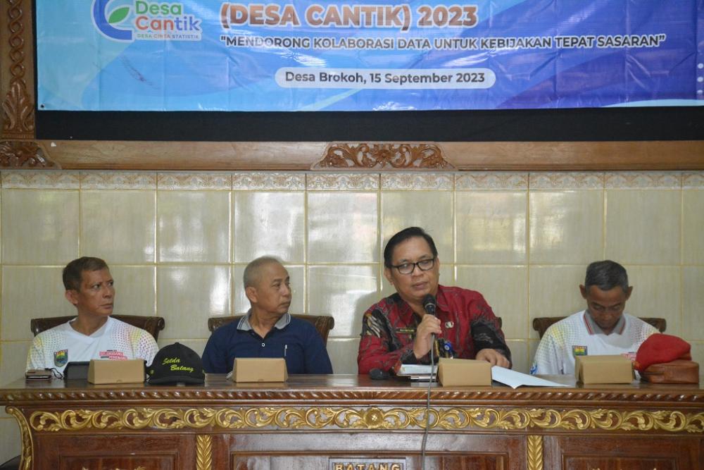 Sosialisasi Desa Cantik, Ciptakan Kesadaran Pentingnya Statistik