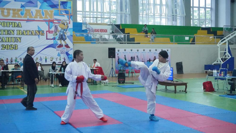 Cabor Karate Dalam Popda Batang Banyak Diminati