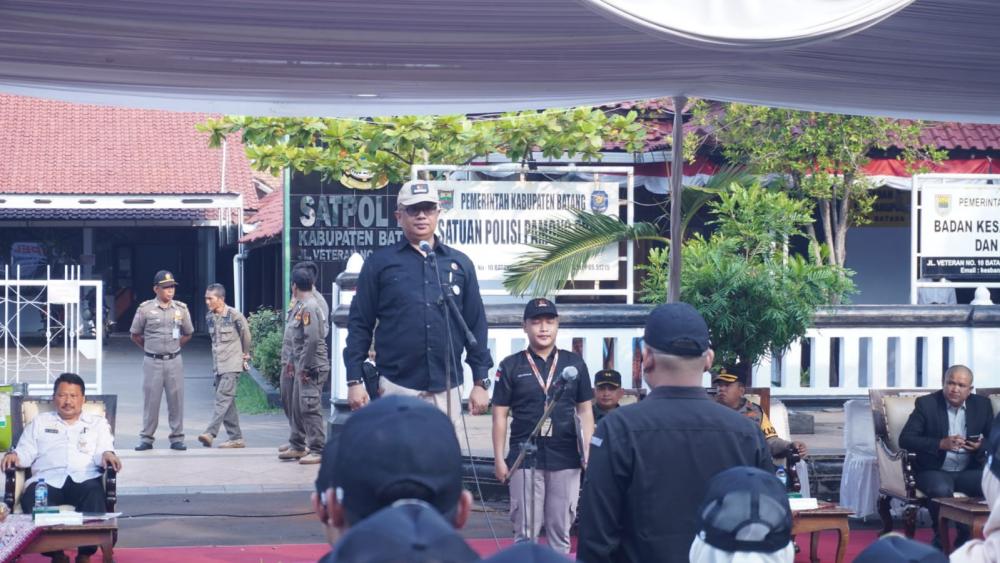 Bawaslu Batang Terjunkan Ratusan Anggota Bekali SIMP Dalam Apel Siaga
