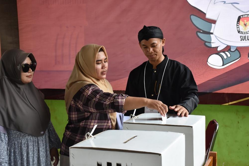 KPU Batang Lakukan Simulasi Pemungutan dan Perhitungan Suara