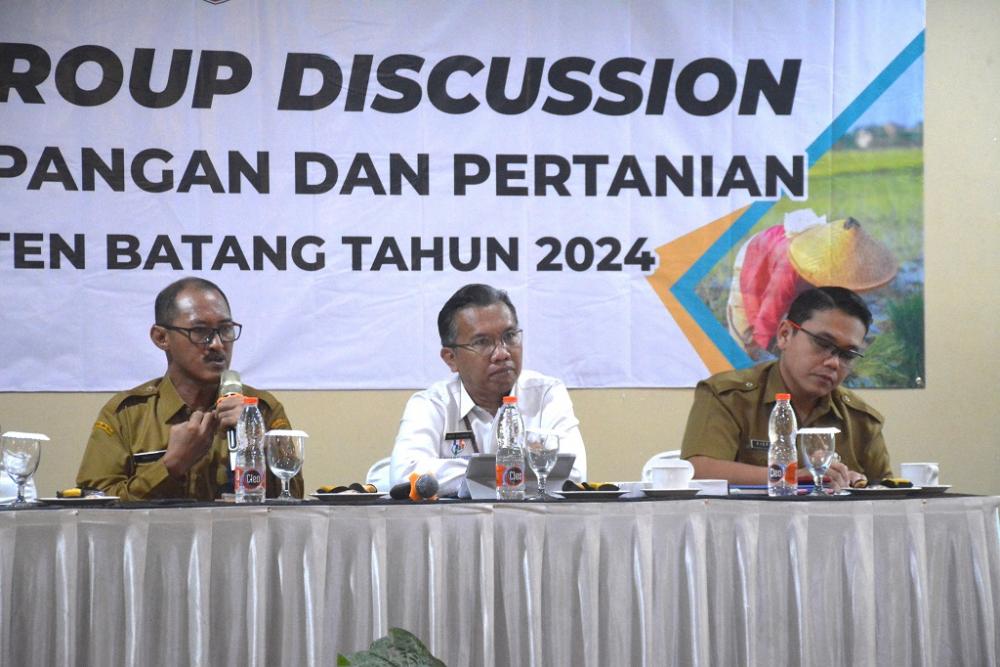 Dispaperta Batang Gelar FGD Perencanaan Dalam Data