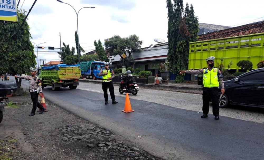 Arus Mudik, Satlantas Batang Berlakukan Rekayasa Lalin