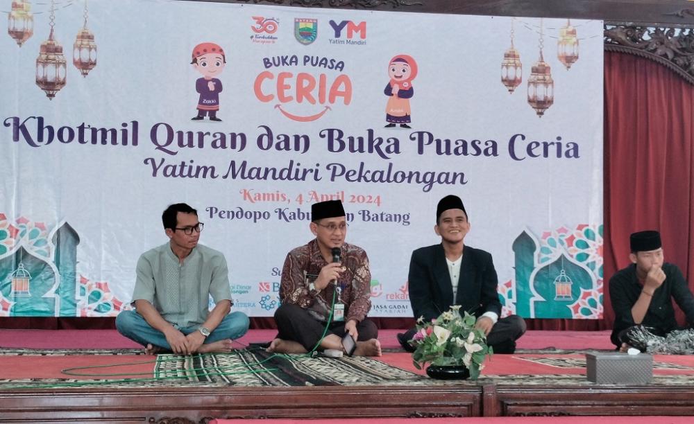 Milad Ke-30, Yatim Mandiri Bukber Bareng 100 Yatim