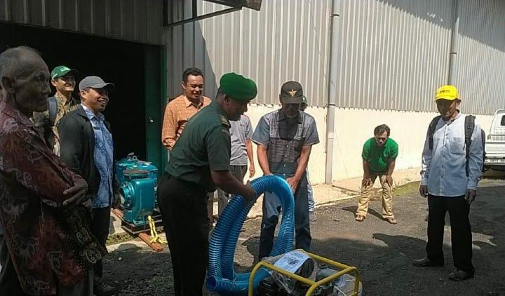 Bantuan Pompa Terealisasi, Petani Tak Risau Kala Kemarau