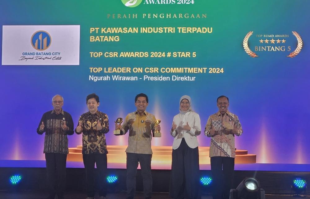 KIT Batang Sabet Penghargaan TOP CSR Award