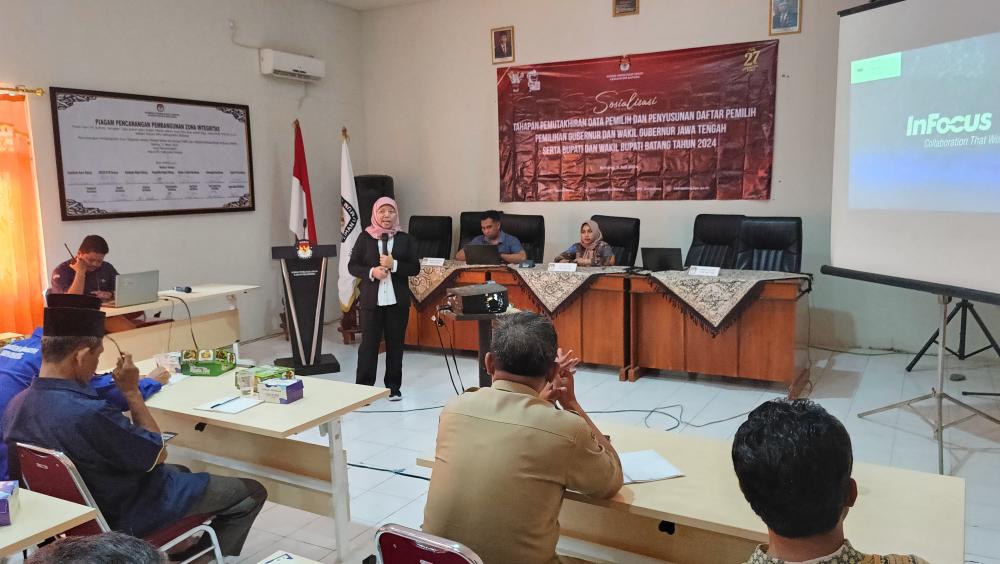 Coklit Pemilih di Kabupaten Batang Capai 78 Persen