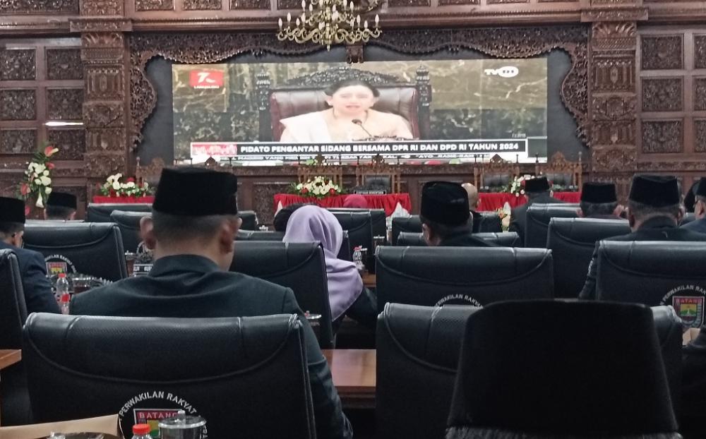 Simak Sidang Tahunan, DPRD Batang Imbau Sinergi Tetap Terjalin