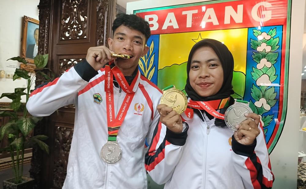 Sukses Taklukkan PON, Dua Atlet Batang Siapkan Target Lanjutan