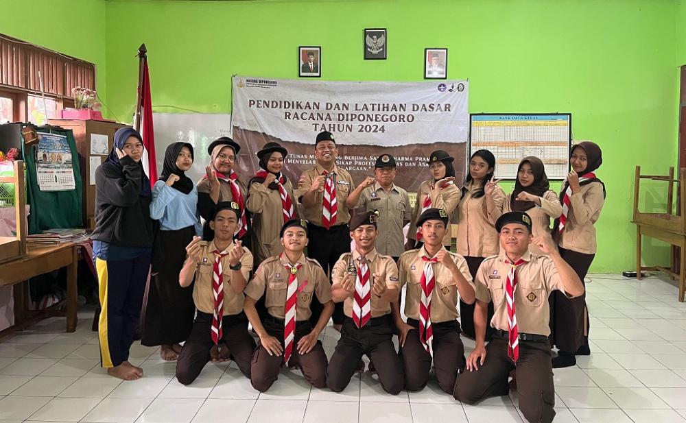 Lulus Diklatsar Racana, Mahasiswa PSDKU UNDIP Batang Miliki Jiwa Kepemimpinan