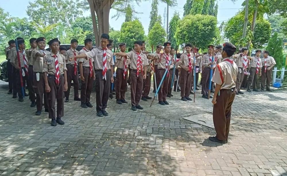 Kuatkan Teknik Kepramukaan, Penggalang Jalani Latgab Kwarran Batang
