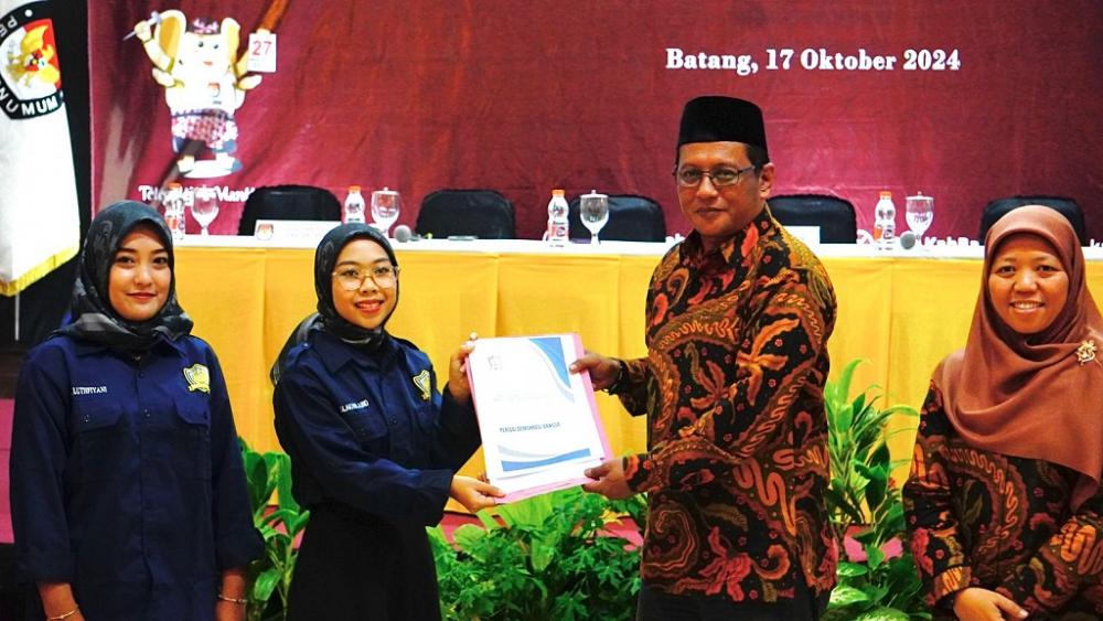 Jelang 40 Hari Pemungutan Suara, KPU Batang Dorong Pemilih Pemula Berpartisipasi Dalam Pilkada