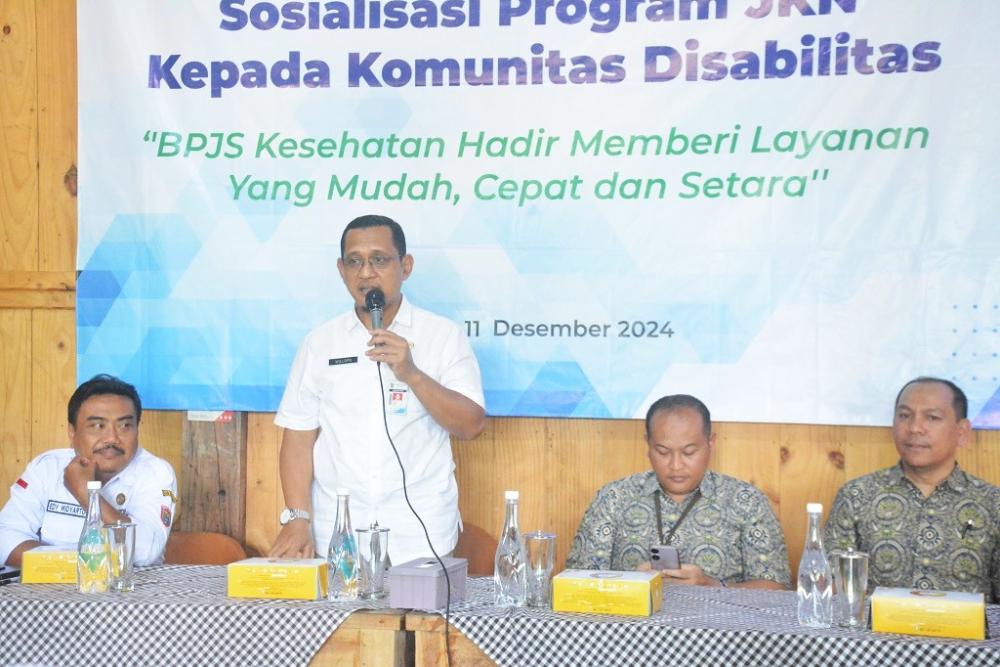 BPJS Kesehatan Berikan Sosialisasi Program JKN Kepada Penyandang Disabilitas