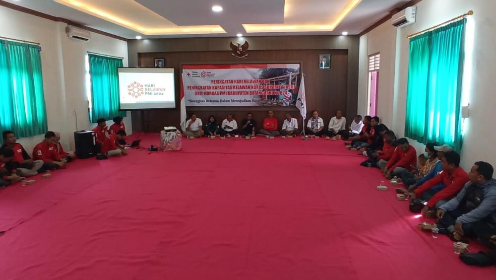 PMI Batang Soroti Pentingnya Sinergitas Atasi Bencana dan Kemanusiaan