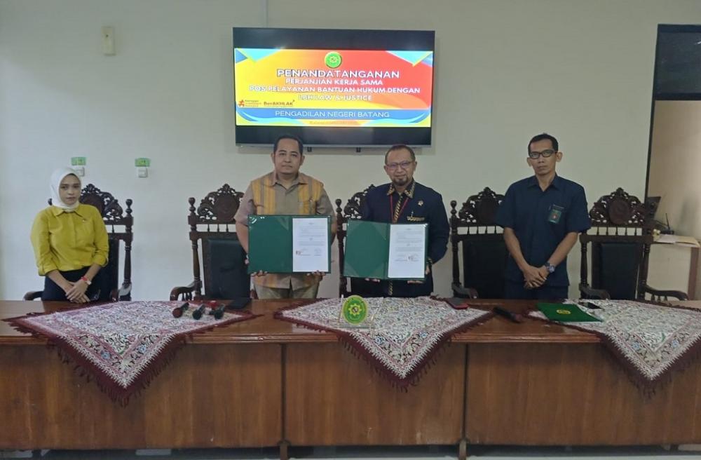 LBH Law & Justice Siap Layani Konsultasi Hukum Gratis di Pengadilan Negeri Batang