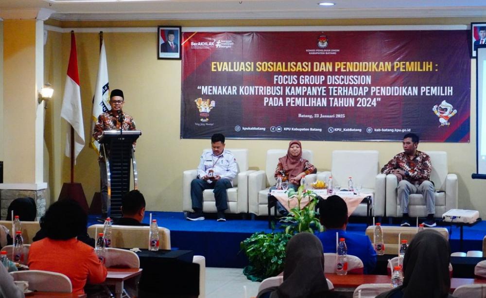 Rencana Pelantikan Dimajukan, KPU Batang Masih Berpedoman Perpres Nomor 80 Tahun 2024