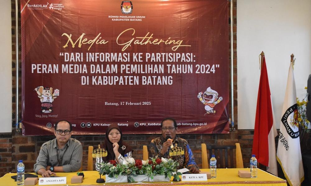 KPU Batang Akui Peran Media Tingkatkan Partisipasi Pemilih