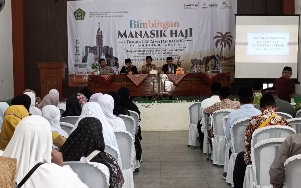 Siapkan Mental, Ratusan Calhaj Batang Dibekali Praktik Manasik