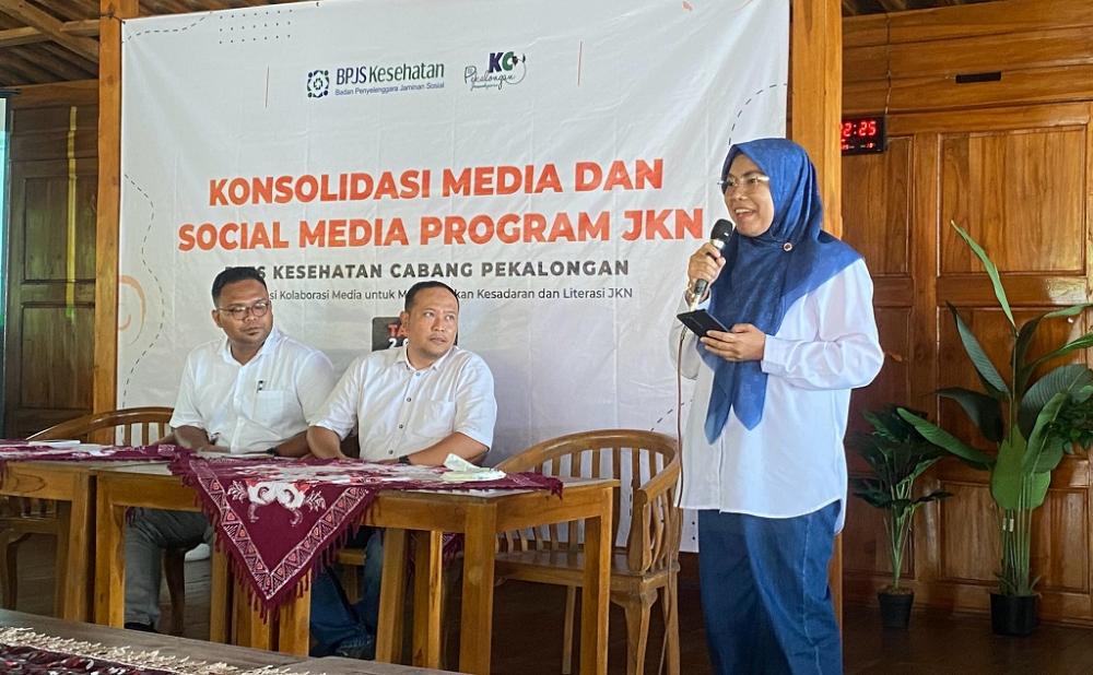 Lewat Konsolidasi Media, BPJS Kesehatan KC Pekalongan Sosialisasikan Pembaruan Program JKN